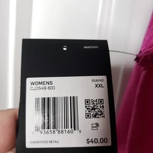 Nike Pink Running Tank Top XXL New with tags CJ2549-601 - Picture 6 of 8